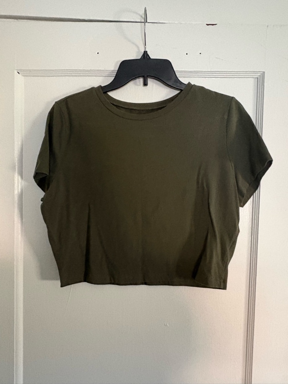wild fable Olive Green Cropped Tee